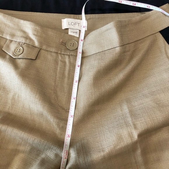 Loft | COTTON Capri Pants - Picture 4 of 5